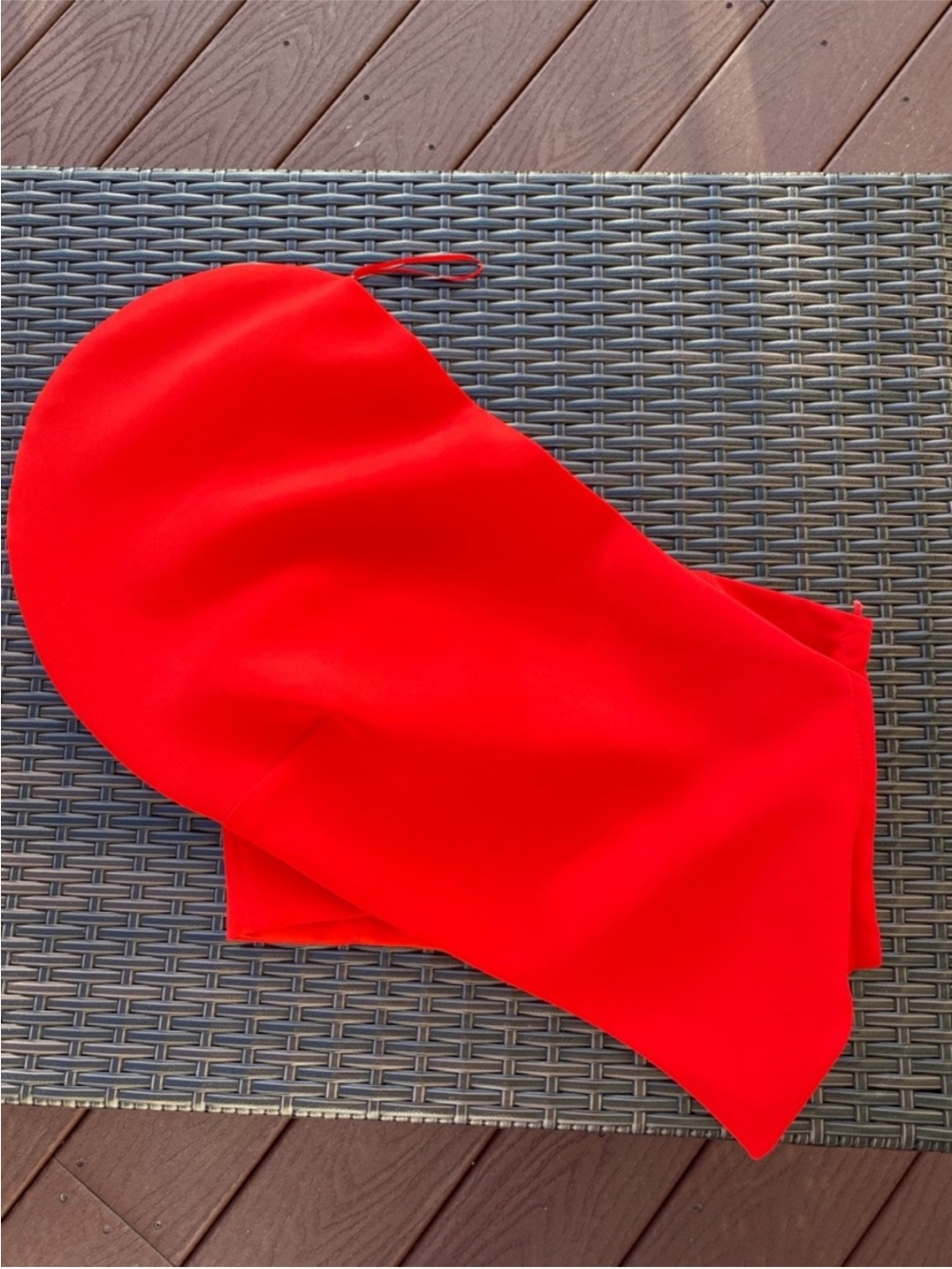 Zara half heart top size S